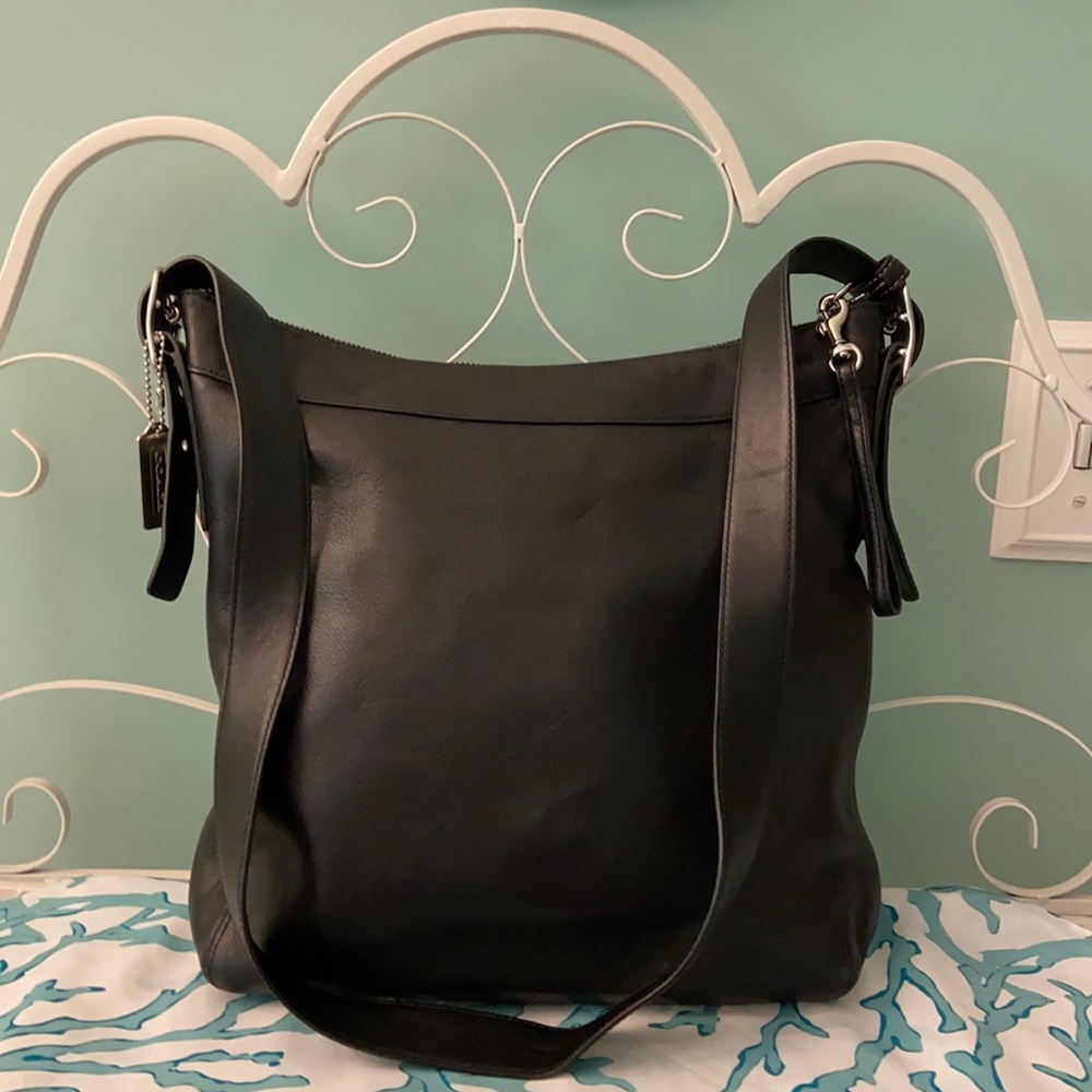 Coach Large Leather Slouch Shoulder Bag